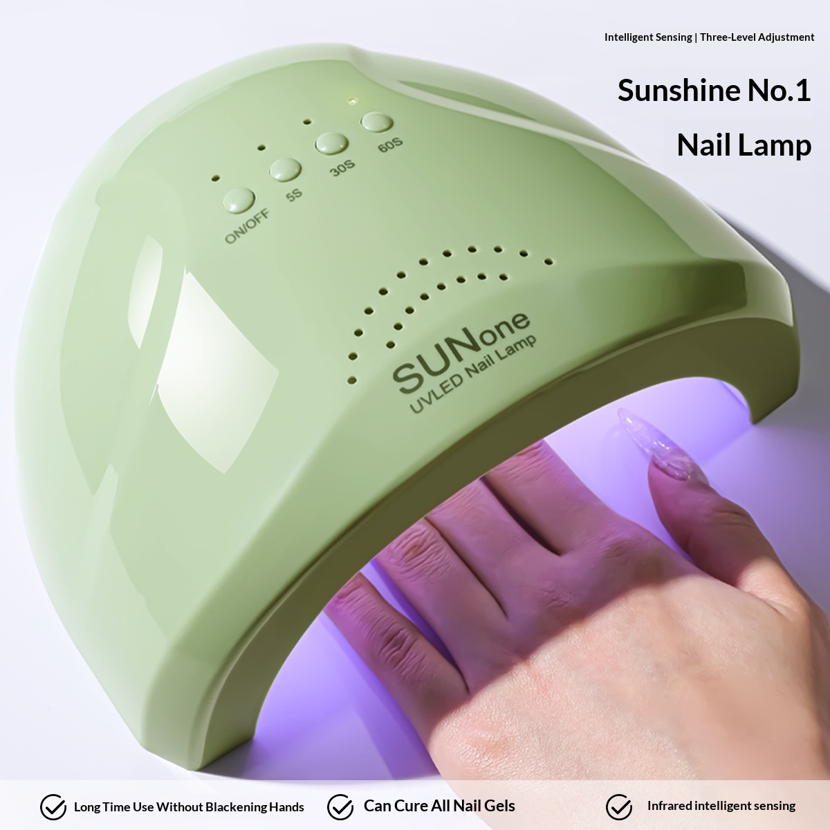 Lampe de manucure UV/LED 48 W avec minuterie USB 7