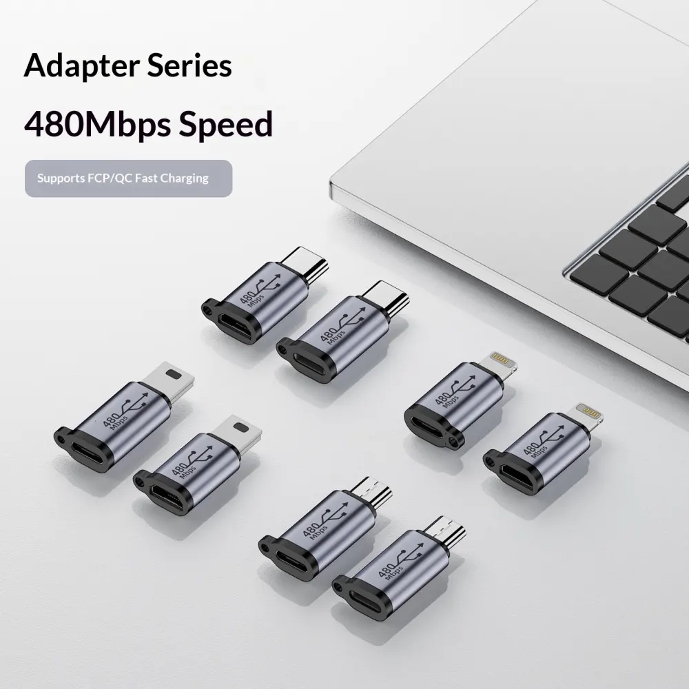 USB to Mini Adapter V3 to Type-C Charging Cable