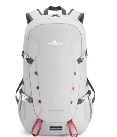Outdoor Foldable Hiking And Cycling Backpack - Gray - View 1