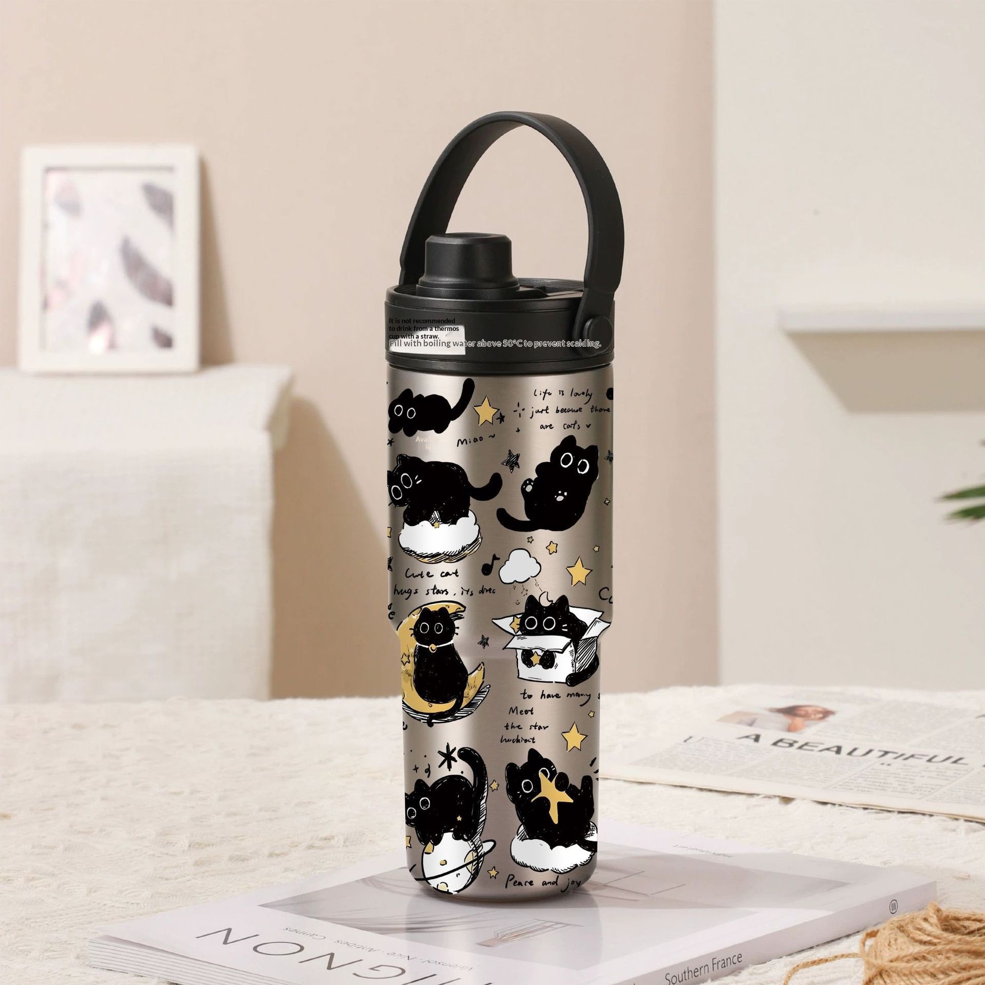 Aurora Silver Star Black Cat