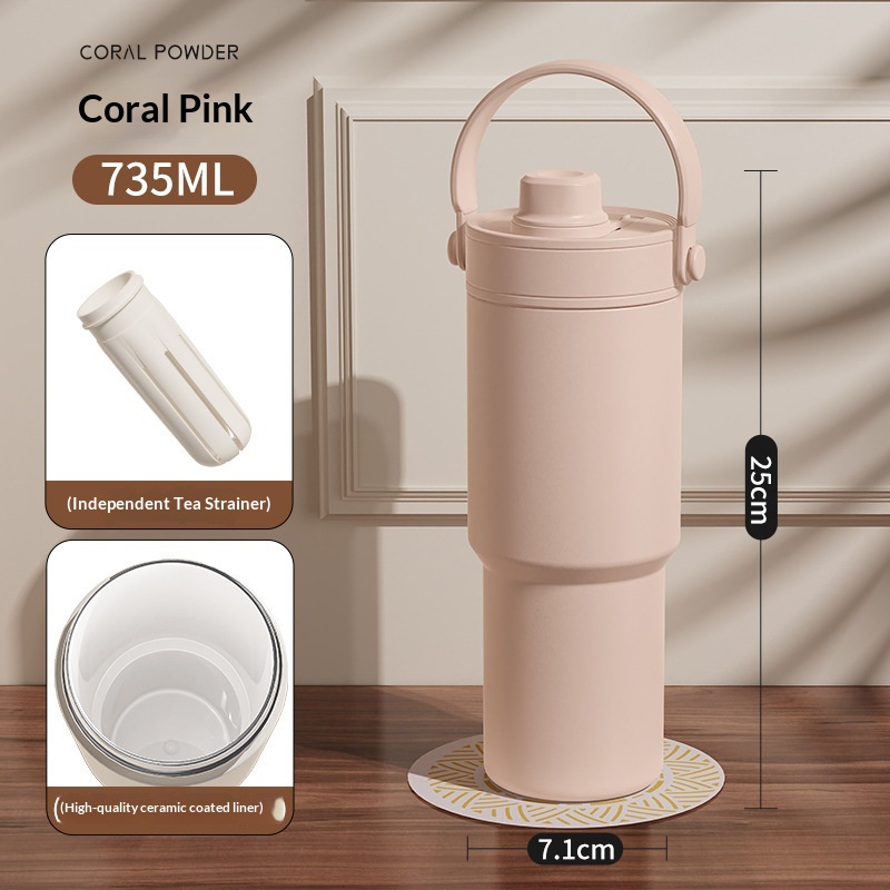 Cherry Pink Ceramic Liner