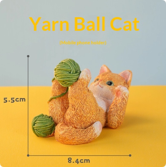 Cat Yarn Ball