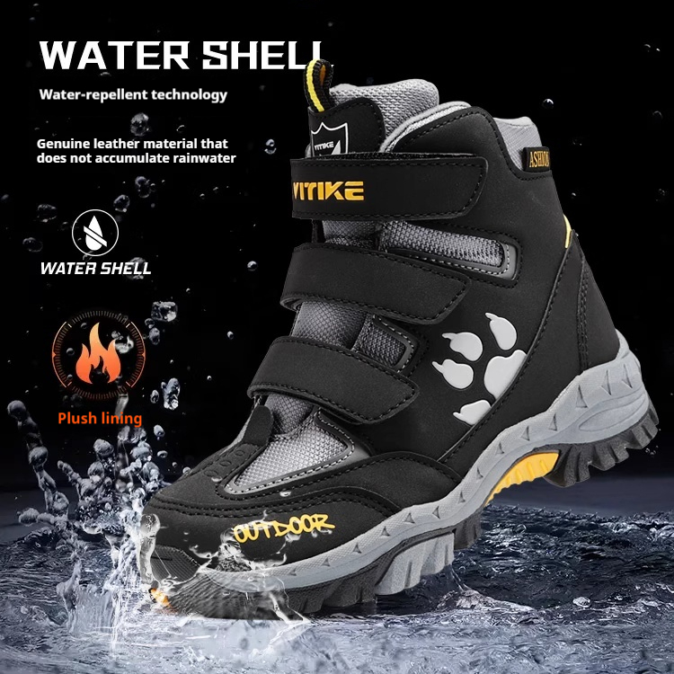 Winter Anti-slip Snow Boots For Older Children