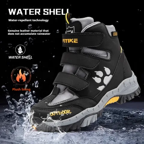 Winter Anti-slip Snow Boots for Older Children