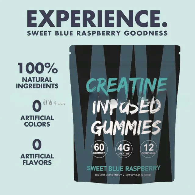 Creatine Monohydrate Nutritional Supplement Fitness Gummy One Bag With Label - Shop at LoveMi