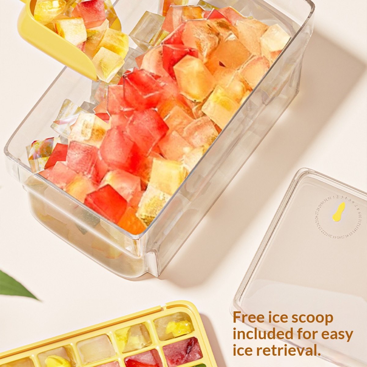 Plastic Press Ice Cube Mold Hygiene And Health