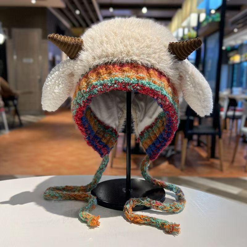 Women’s Cold-Proof Knitted Hat – Versatile Warm Winter Beanie