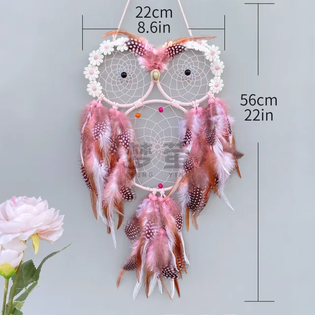 Wisdom Bird Owl Dreamcatcher European And American Style Home Decor Handicraft Finished Product Finished Product - Shop at LoveMi