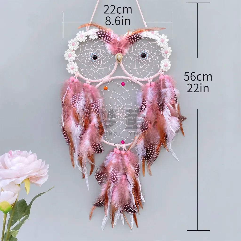 Wisdom Bird Owl Dreamcatcher European And American Style Home Decor Handicraft Finished Product - Finished Product