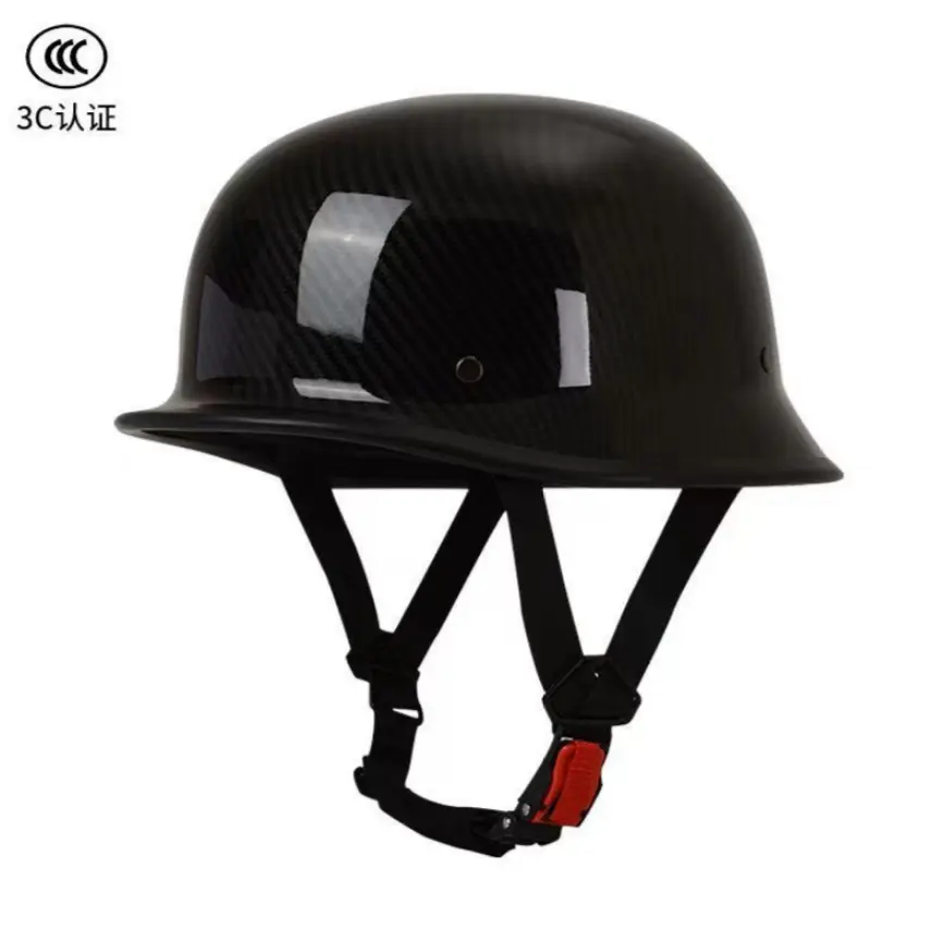 Men's Simple Retro Motorcycle Soldier Steel Helmet