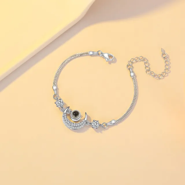 Projection Star Moon Bracelet Korean Style Charm Silver - Shop at LoveMi