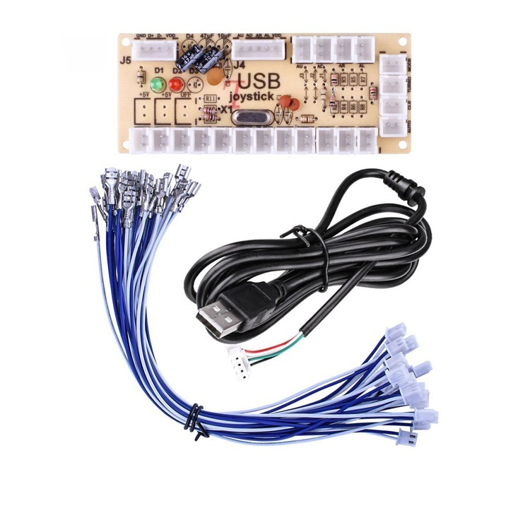 Arcade Joystick Circuit Board USB Small Chip Game Controller