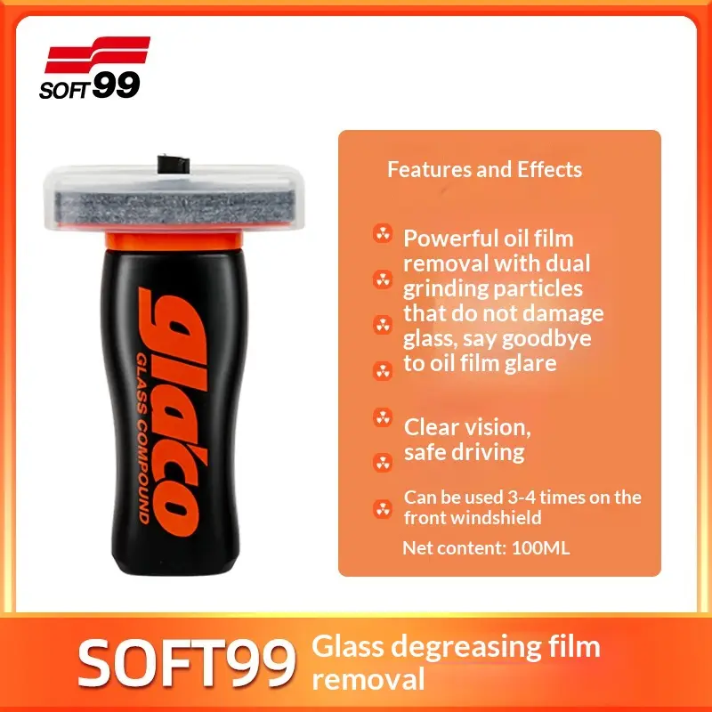 Automotive Oil Film Remover Windshield Cleaner Oil Film Cleaner Powerful Window