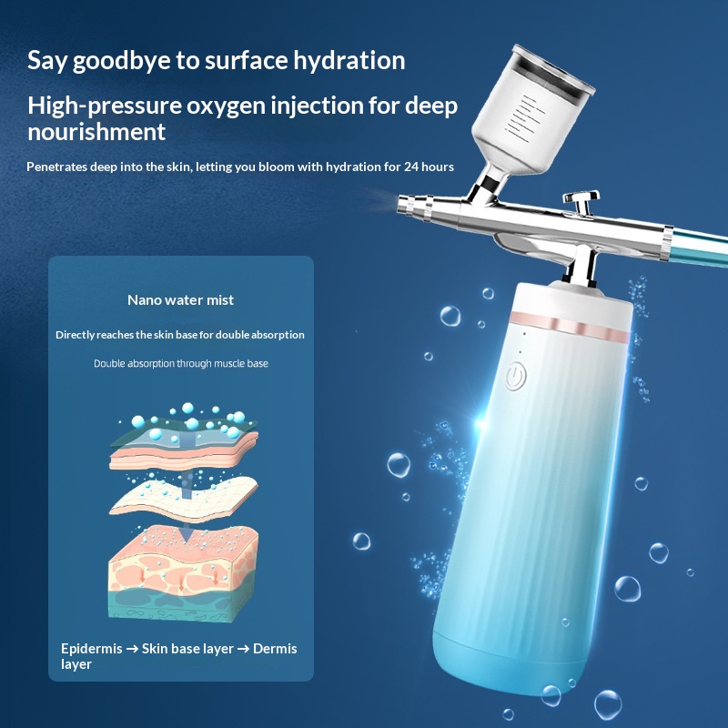 Oxygen Infusion Device For Home Use, High-pressure Facial Spray Moisturizer