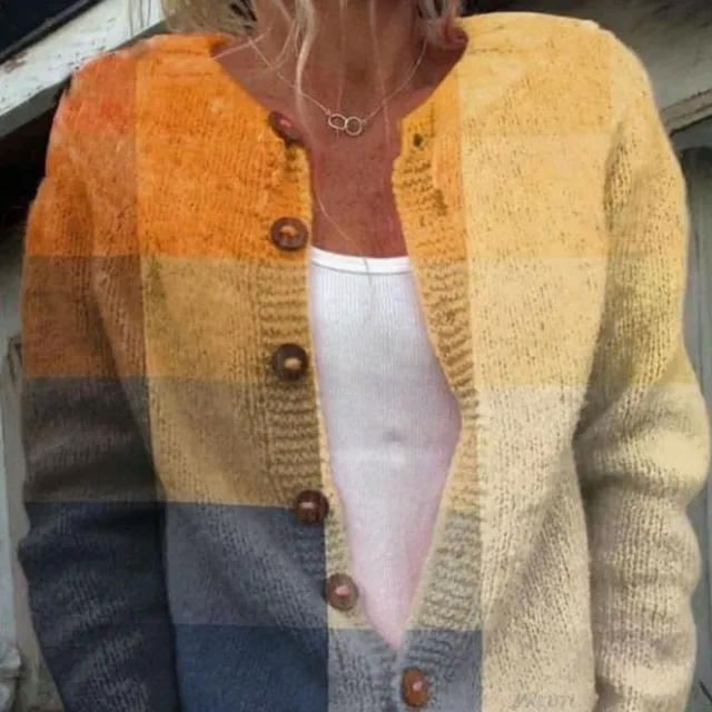 European And American Floral Jacket Cardigan Long Sleeve Flowers Floral - Shop at LoveMi