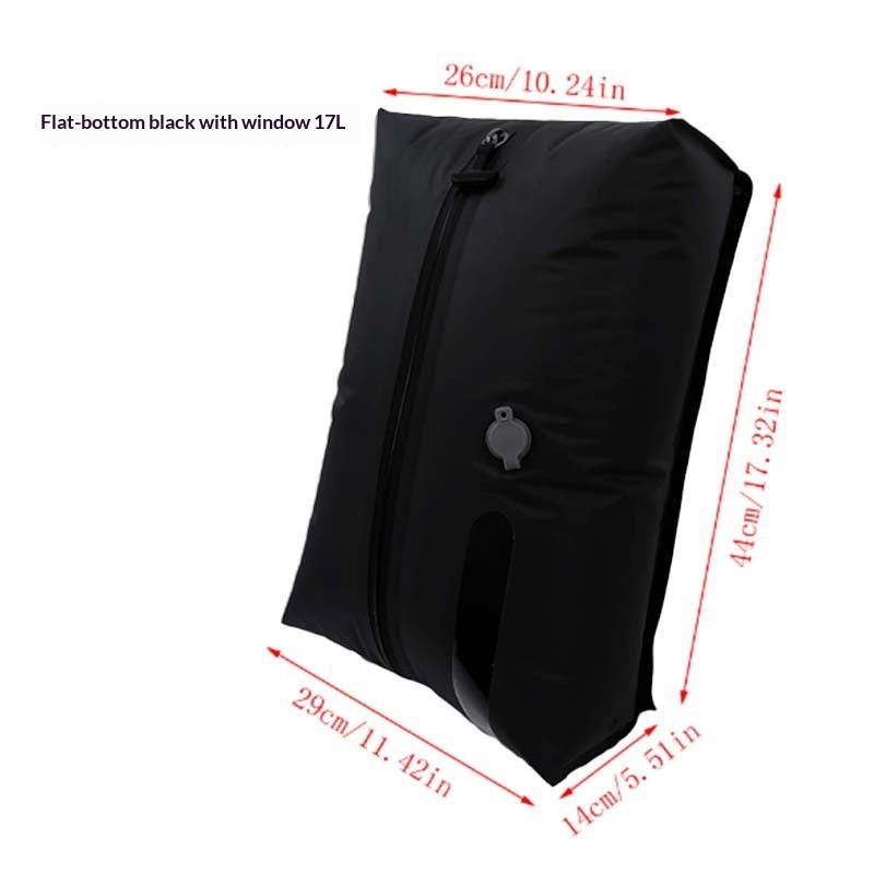 Black Windowless 17L Pump