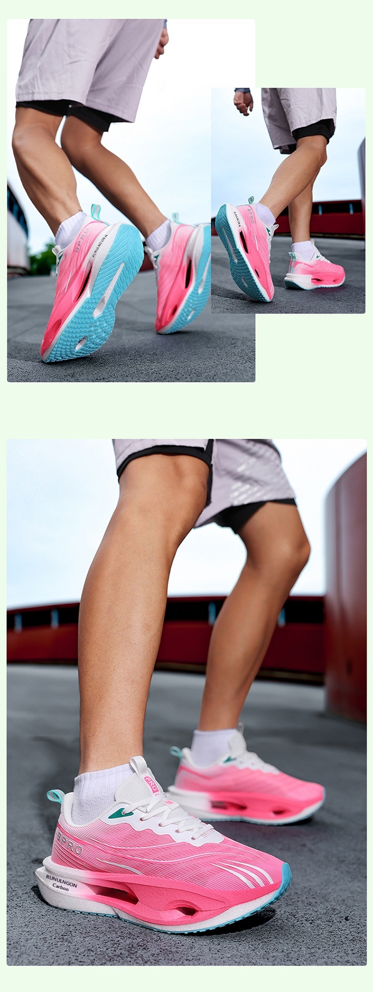 L.S.W.P Men’s Cushioning Breathable Mesh Sports Running Shoes – Lightweight Casual Walking, Tennis & Fitness Sneakers (Unisex Style)