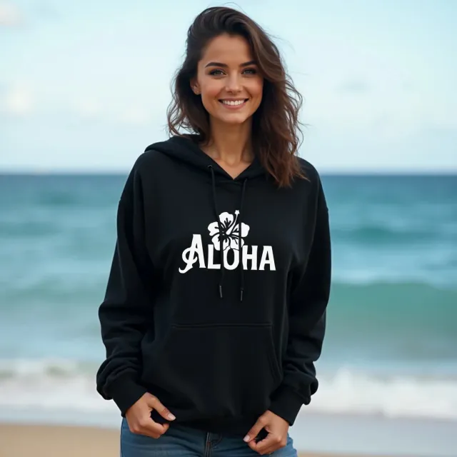 European And American Casual Sports Hoodie Black - Shop at LoveMi