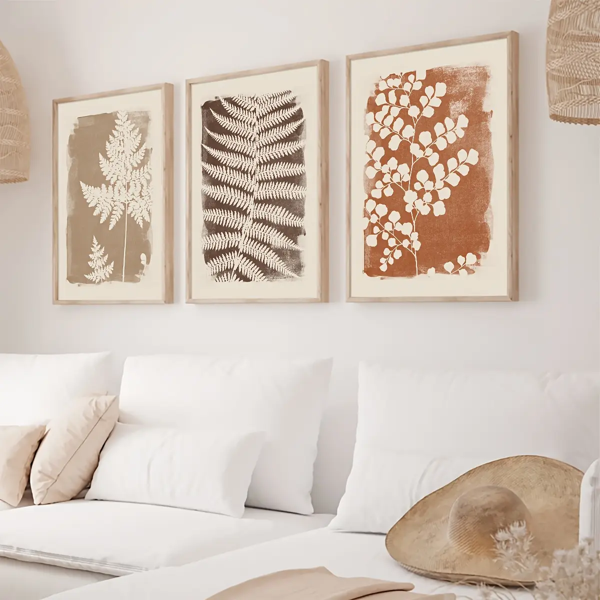 Canvas Hanging Spray-painted Oil Canvas Unframed Decorative Painting