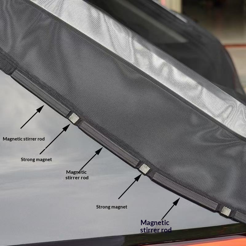 Car Mosquito Net Curtain Sunshade Magnetic Screen