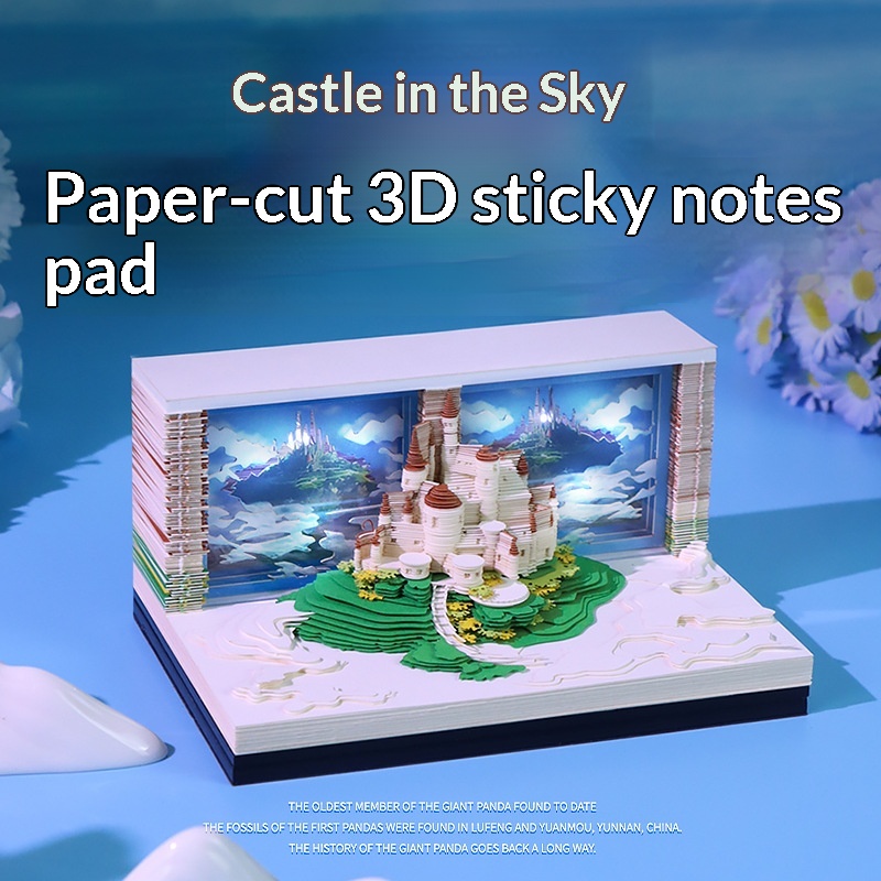 Hand gift desktop ornaments 3d sticky notes