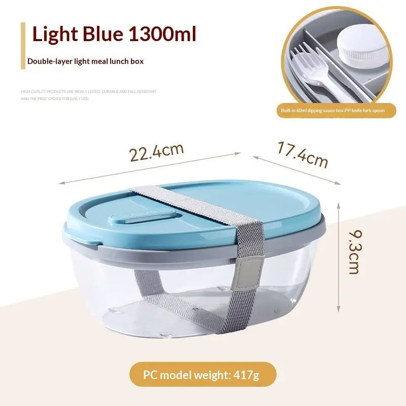 Household Salad Plastic Fresh-keeping Box