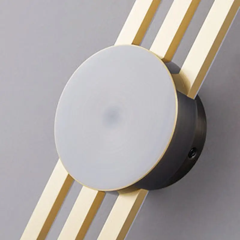 Full Copper Wall Lamp Nordic Light Luxury Long Living Room Corridor Wall Lamp