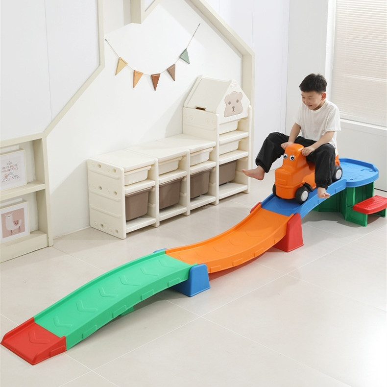 Outdoor Game Props Home Slide Sensory Training Sliding Track Car