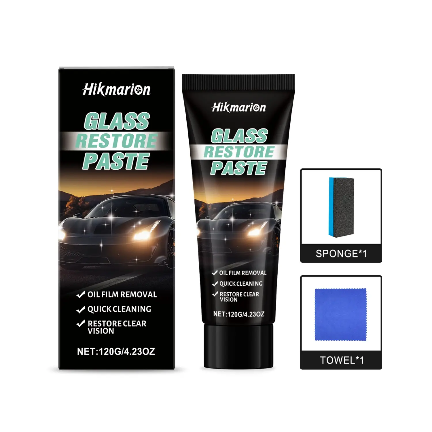Cleaning Paste For Windshields, Stain Removal