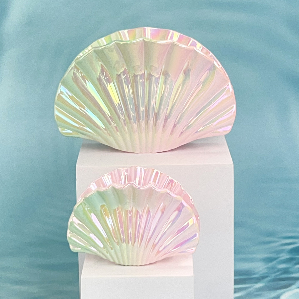 Gradient Shell Hair Clip Vacation Style Large 17