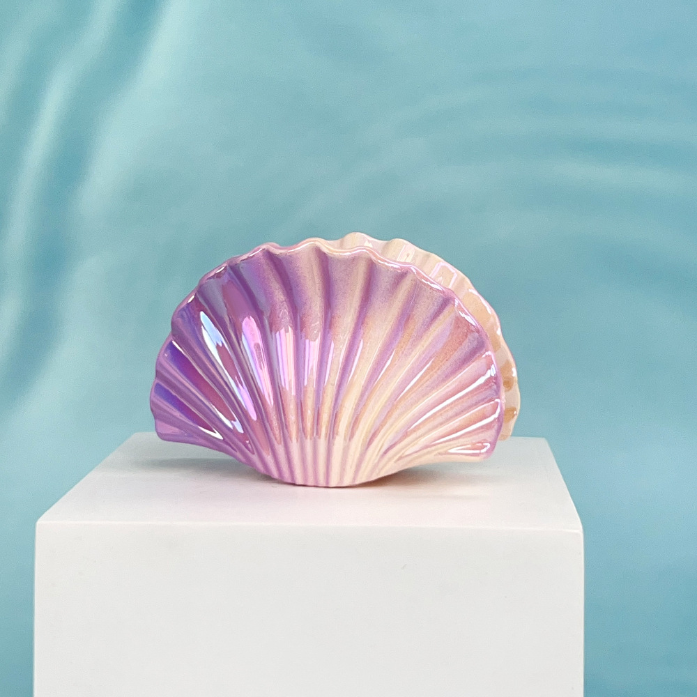 Gradient Shell Hair Clip Vacation Style Large 10