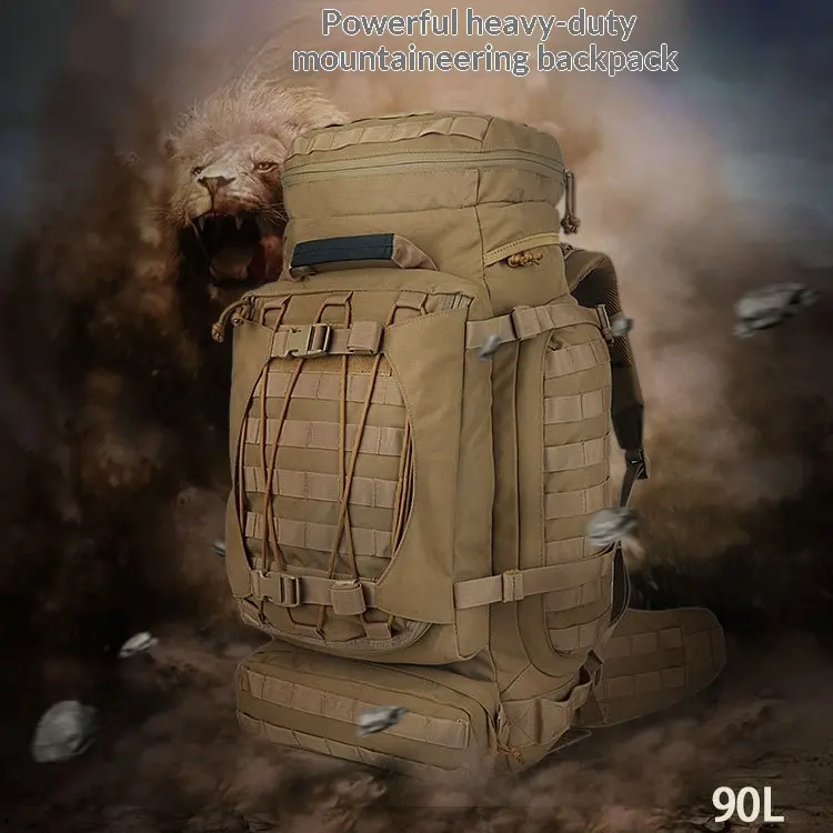 90L Heavy-Duty Large-Capacity Waterproof Dustproof Breathable Expedition