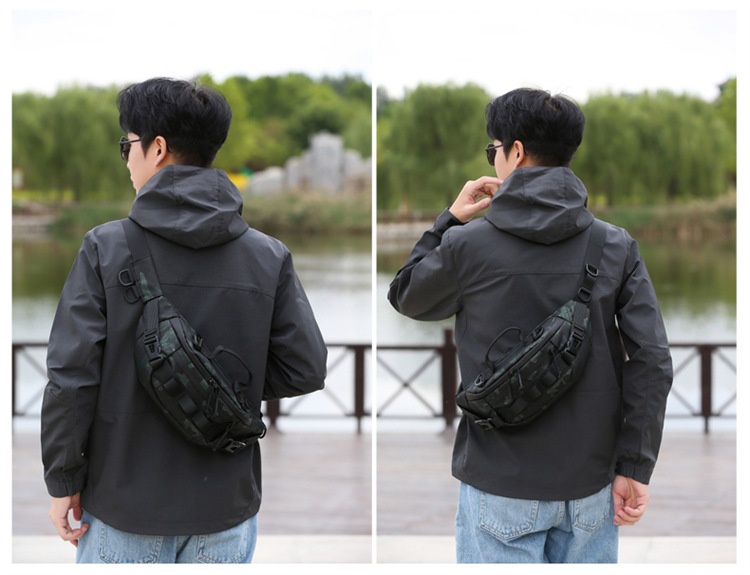 Unisex Camouflage Waist Pack