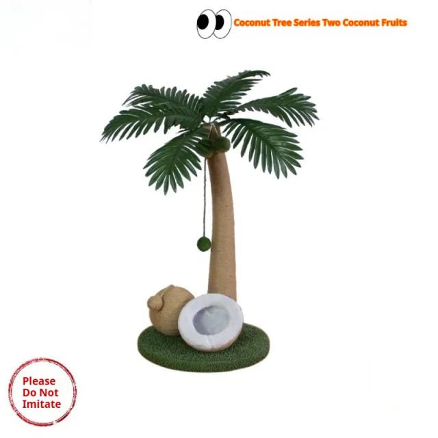Coconut Tree Series Cat Scratching Post Green - Shop at LoveMi