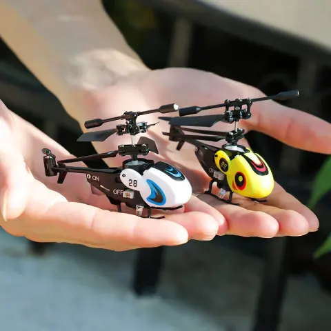 Mini Helicopter 35 Channel Crash-Resistant Remote Control Pocket Fingertip