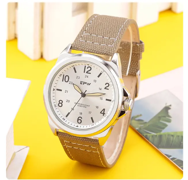 Simple Retro Lightweight And Wear-resistant Quartz Watch