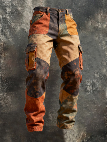 Men's Punk Pants-Retro Work Pants D29c9ea9 Ad27 447d 9f31 40764576cefb