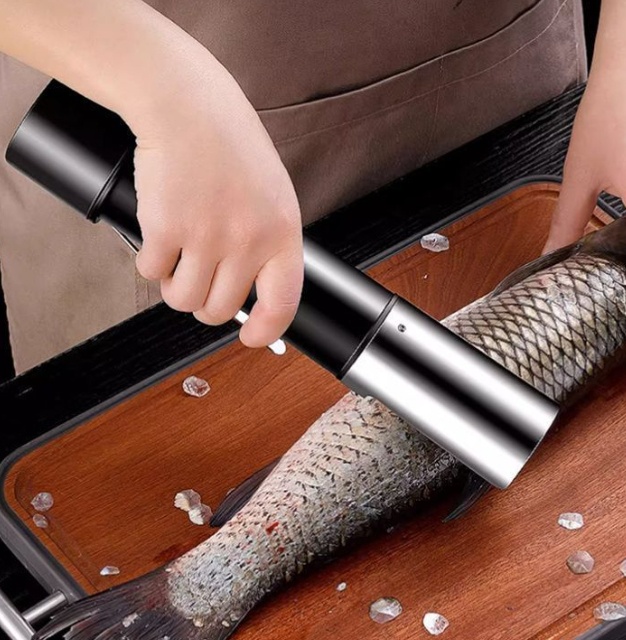 Professional Electric Automatic Fish Scale Scraper Multi-function Peeler