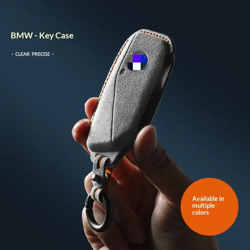 Car suede three-dimensional key bag