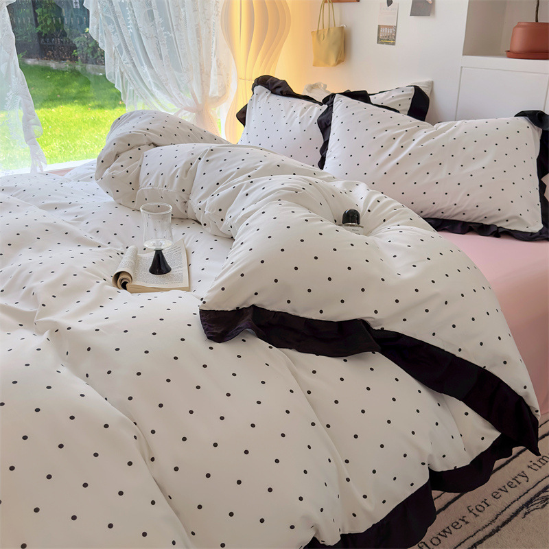 Polka Dot White