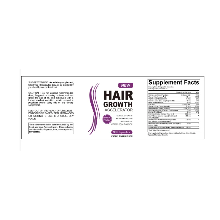 Biotin Hair Capsules - 60 Tablets