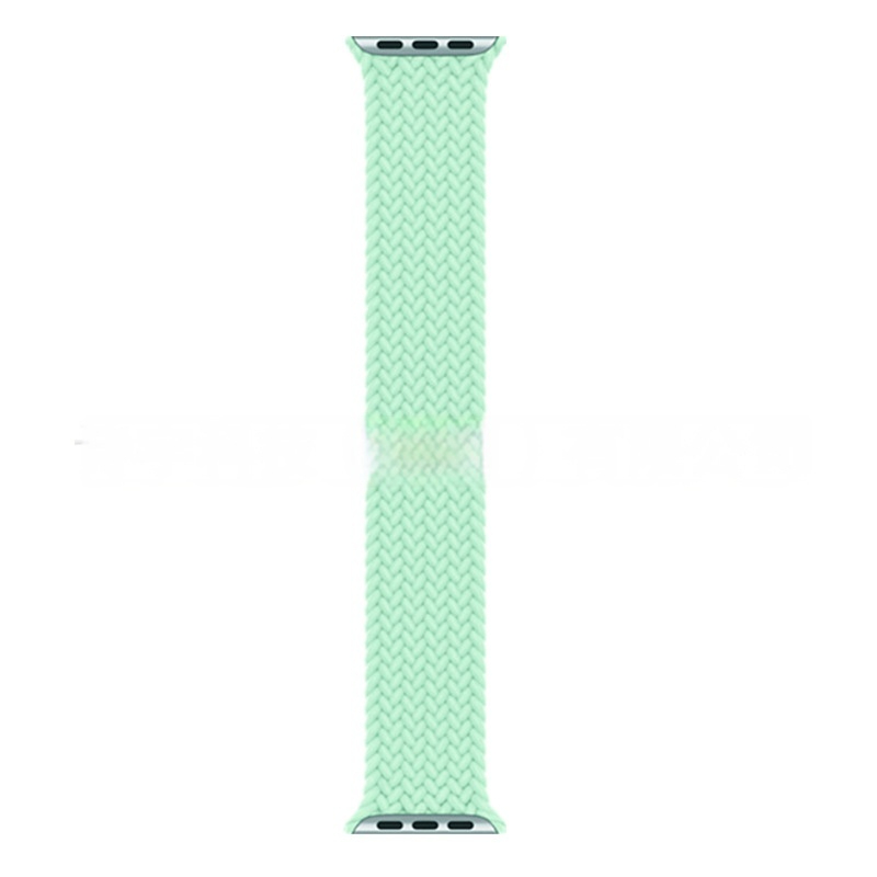 Nylon Braided S10 Compatible With IWatch 789SE Elastic Pistachio Green - Shop at LoveMi