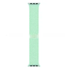 Nylon Braided S10 Compatible With IWatch 789SE Elastic - Pistachio Green - View 1
