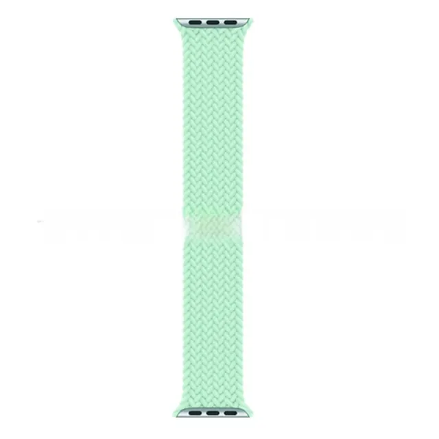Nylon Braided S10 Compatible With IWatch 789SE Elastic Pistachio Green - Shop at LoveMi