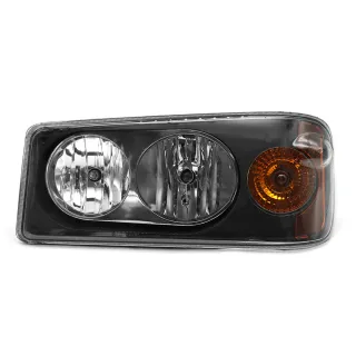 Fit For Mack Granite GU713 Headlights Assembly Chrome Left