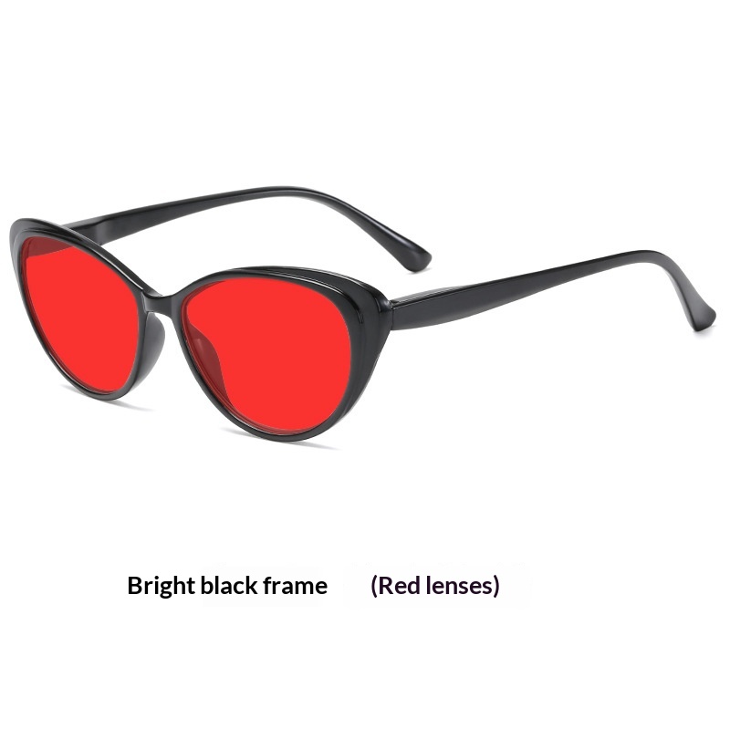 Retro Cat-eye Night Vision Blue Light Blocking Sunglasses For Men And Women