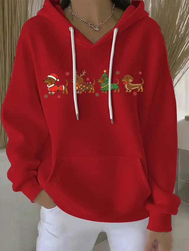 3D Digital Printing Women's Casual Loose Fashion Waffle Knit Yhwy111810 - Shop at LoveMi