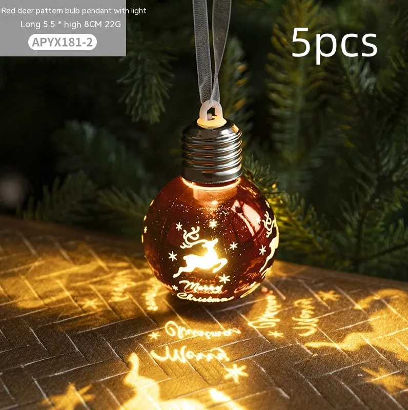 Christmas Ball Decorations Creative Christmas Tree Electroplating – image 10