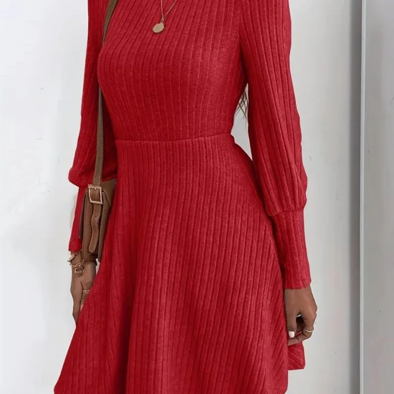 Elegant And Casual Women's Jumpsuit Short Skirt - Red
