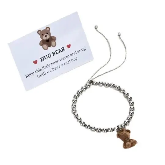 Cute Cartoon Bear Girl Versatile Bracelet